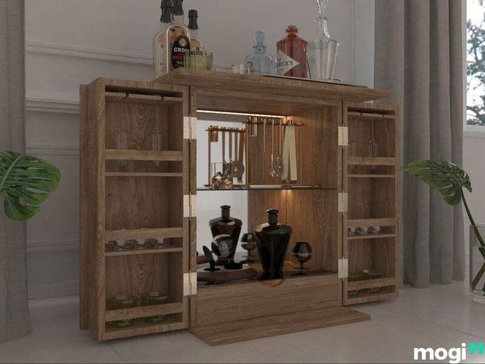 kích thước tủ rượu