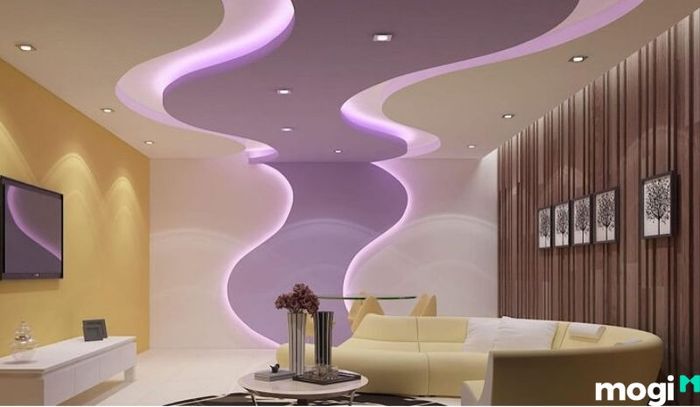Thạch cao là gì? - Những mẫu thiết kế trần thạch cao cực kỳ ấn tượng và cuốn hút.