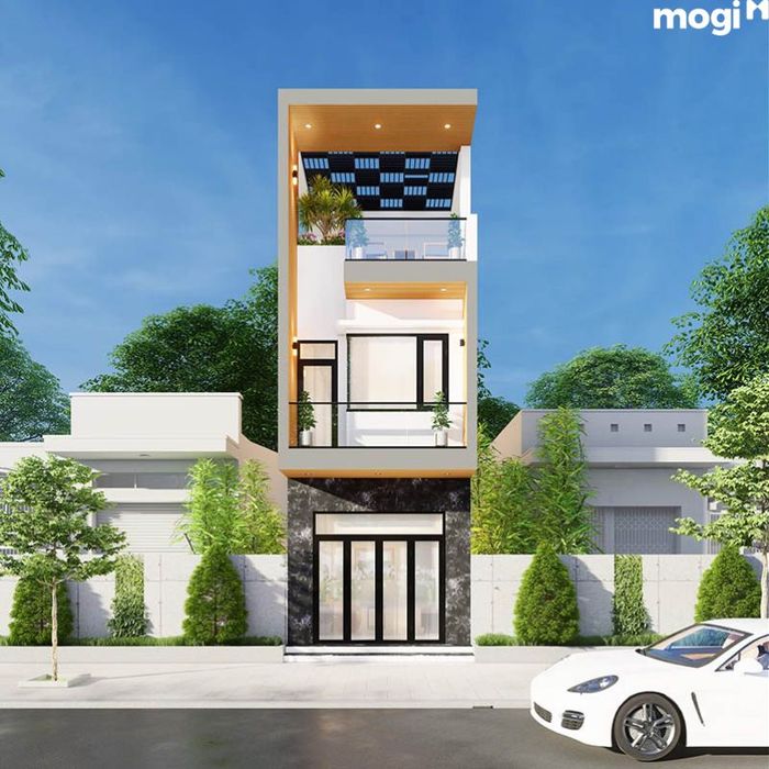 Mẫu nhà ống 2 tầng diện tích 5x15