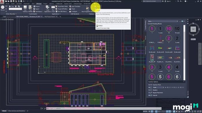 mẫu nhà phố 2 tầng diện tích 5x15