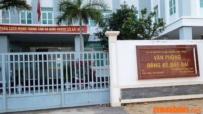 Văn phòng đăng ký quyền sử dụng đất