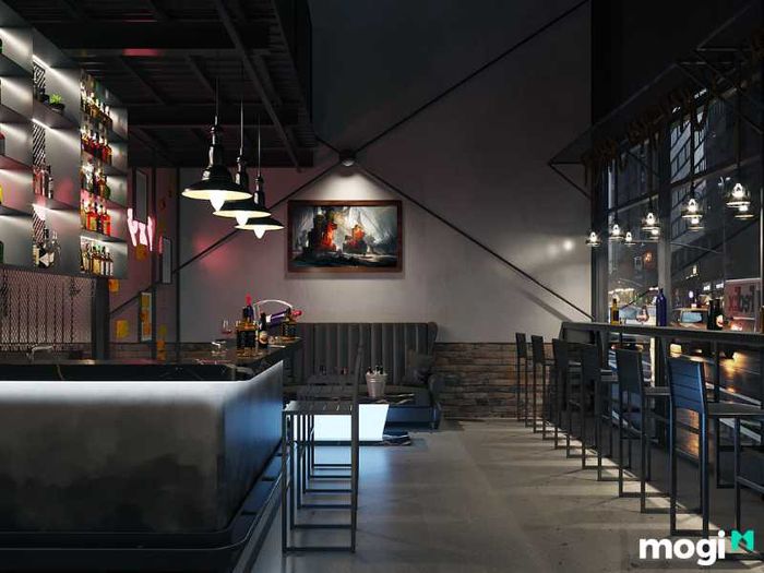 Phong cách thiết kế quán Bida Cafe hiện đại và năng động