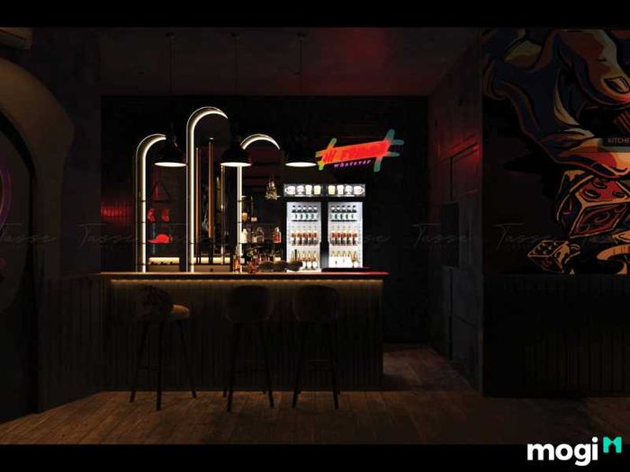 Phong cách thiết kế quán Bida Pub hiện đại và năng động