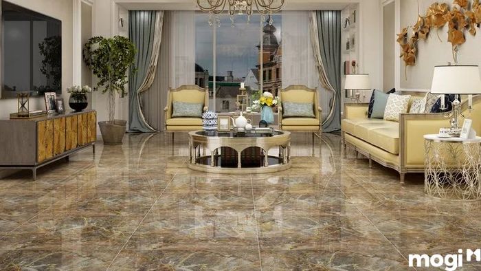 Lựa chọn màu sắc và họa tiết gạch lát nền sao cho phù hợp với không gian