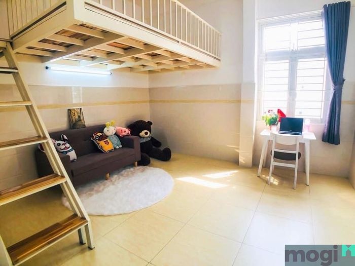 Phòng trọ gác lửng đẹp, mẫu thiết kế 1.