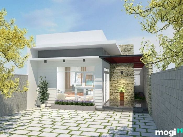Mẫu Nhà 1 Tầng Diện Tích 50m2