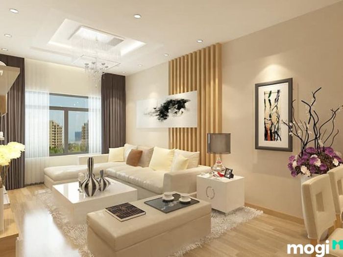 Cách trang trí phòng khách nhà vuông mang lại sự thoải mái và tinh tế
