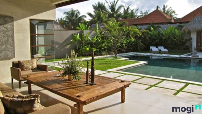 Biệt thự sân vườn phong cách đồng quê cổ điển