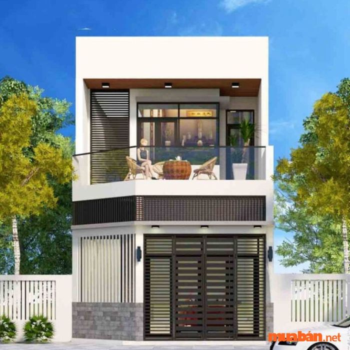 Mẫu Nhà 2 Tầng 5x20m, Thích Hợp Cho Những Gia Đình Tìm Kiếm Không Gian Sống Thoải Mái