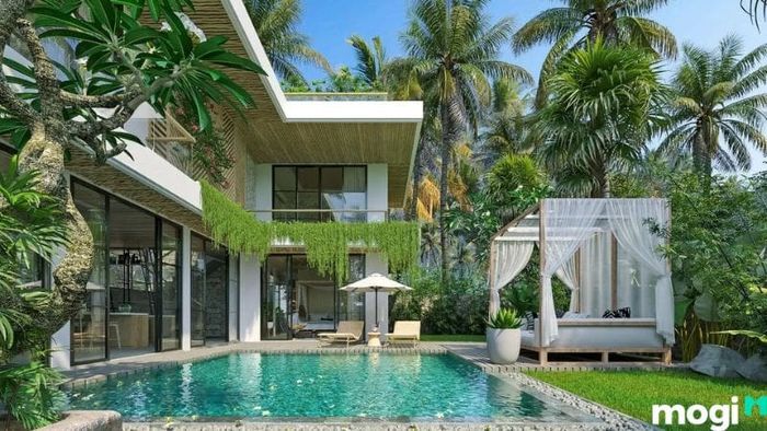 Biệt thự sân vườn có hồ bơi