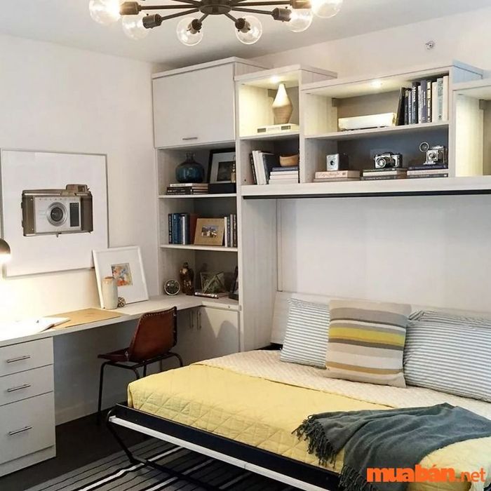 Bố trí phòng trọ 12m2