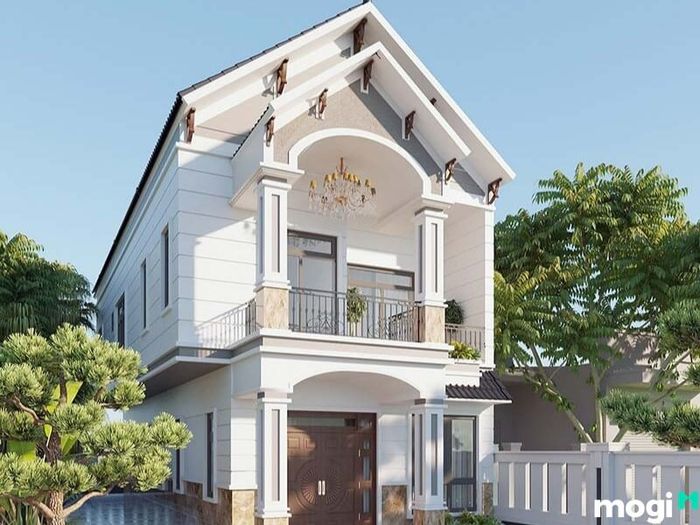 Mẫu Nhà 50m2 Mái Thái Hiện Đại