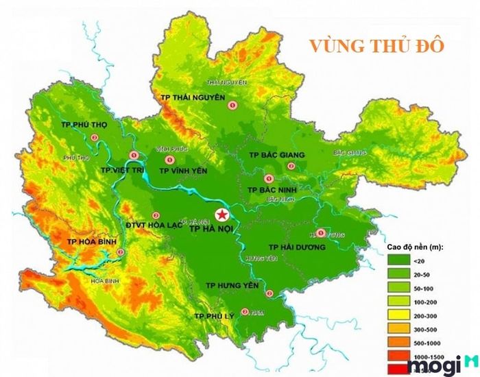 Vùng Thủ đô bao gồm 10 tỉnh và thành phố