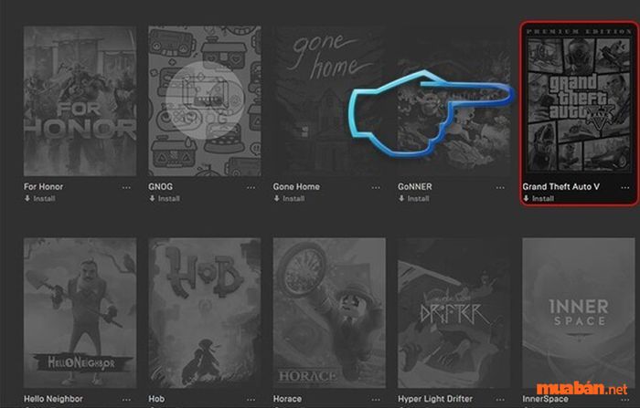 Hướng dẫn tải GTA 5 trên PC qua Epic – Bước 6