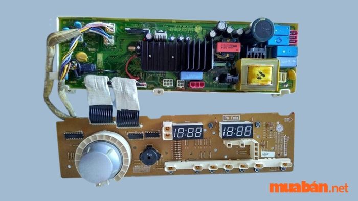 Bo mạch điều khiển của máy giặt bị hỏng
