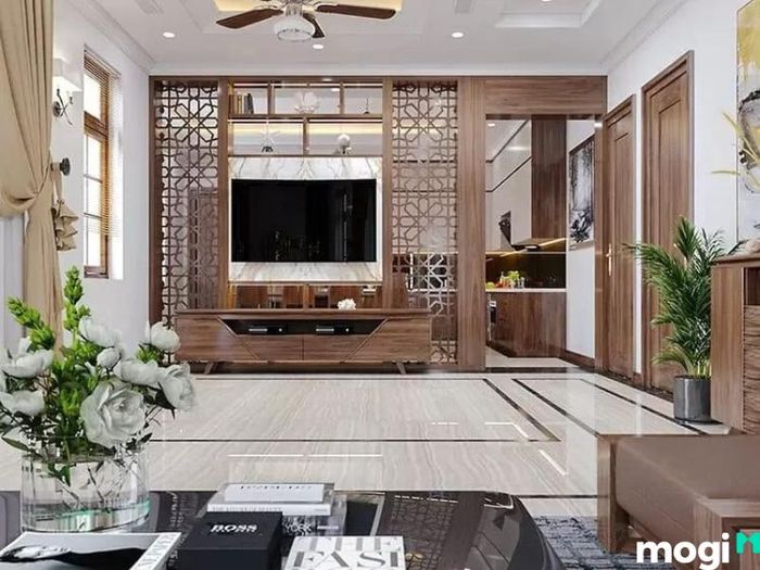 Ý Tưởng Trang Trí Phòng Khách Nhà Vuông
