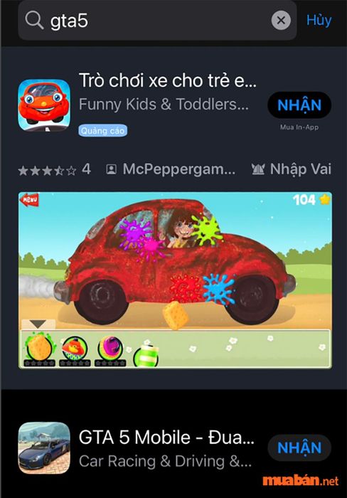 Hướng dẫn tải GTA 5 trên điện thoại iOS - Bước 2