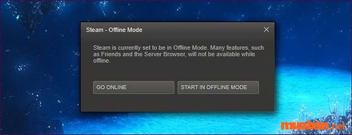 Lỗi Steam không thể kết nối với máy chủ để xác nhận quyền mua trò chơi
