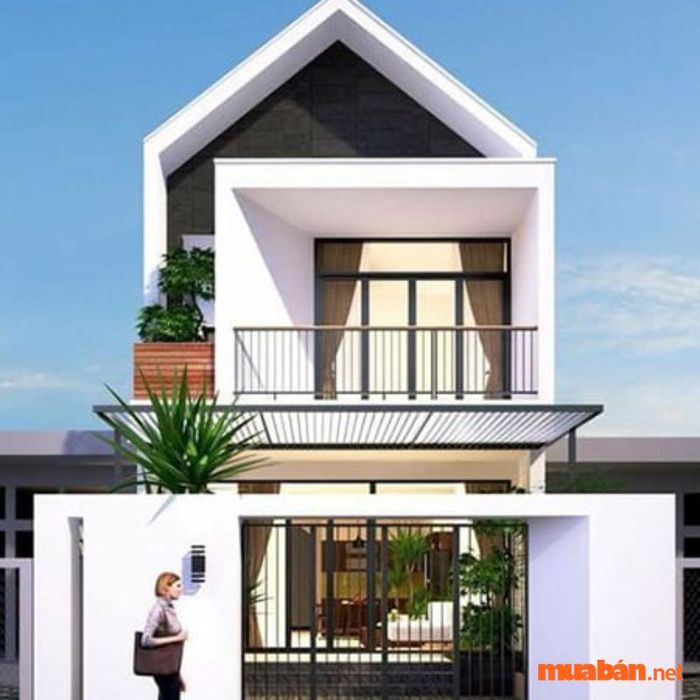 Mẫu nhà 2 tầng 5x20 sang trọng, được thiết kế tỉ mỉ để tối ưu không gian sống cho các gia đình trẻ.