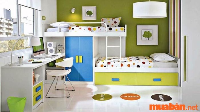 Bố trí phòng trọ 12m2