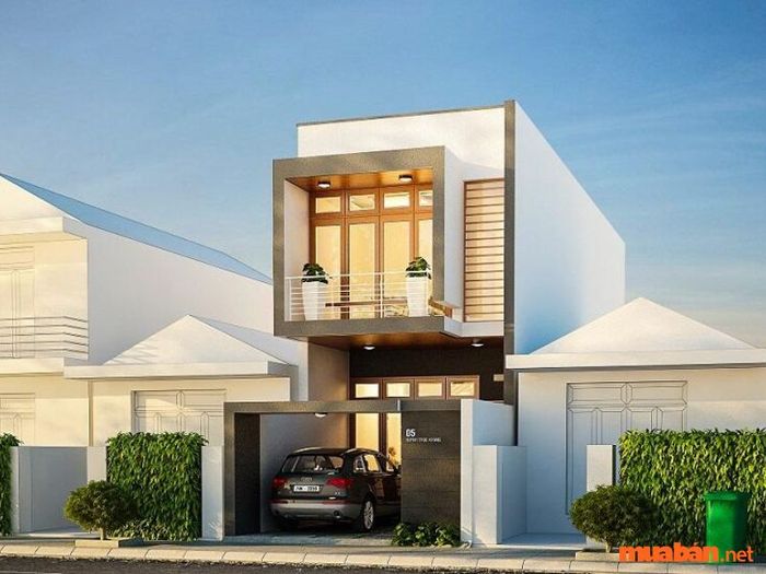 Mẫu Nhà 2 Tầng 5x20m Phong Cách Tinh Tế Và Đầy Đủ Tiện Nghi