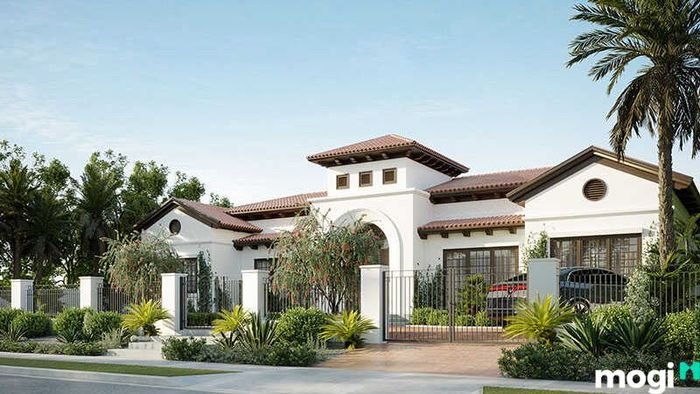 Thiết kế biệt thự sân vườn kiểu Địa Trung Hải với vẻ đẹp nhẹ nhàng và đầy sắc màu