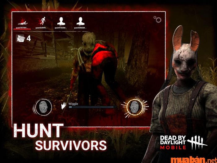 Game cho phép bạn hóa thân thành kẻ săn mồi tàn bạo, săn lùng những người sống sót trong cuộc chiến sinh tồn đầy cam go.