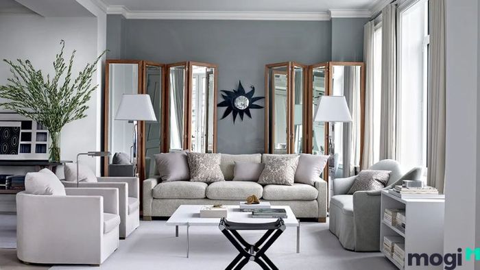 Mẫu thiết kế nội thất chung cư 70m2 theo phong cách hiện đại và sang trọng