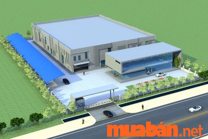 Mẫu nhà xưởng đơn giản 600m2