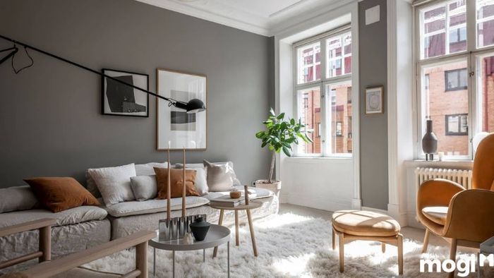 Mẫu thiết kế nội thất chung cư 70m2 hiện đại và sang trọng