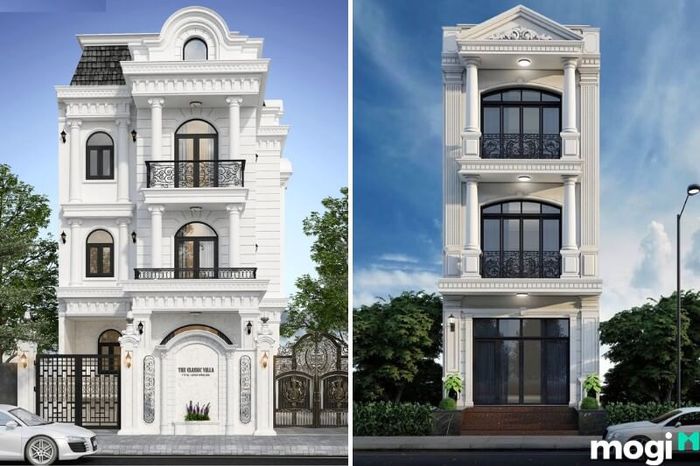 Mẫu biệt thự nhà ngang 6m dài 20m với thiết kế tinh tế