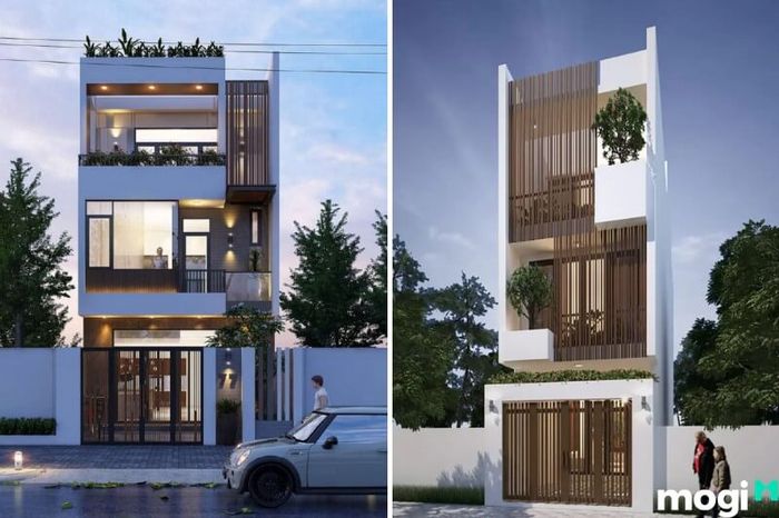 Mẫu thiết kế nhà ngang 6m dài 20m 3 tầng