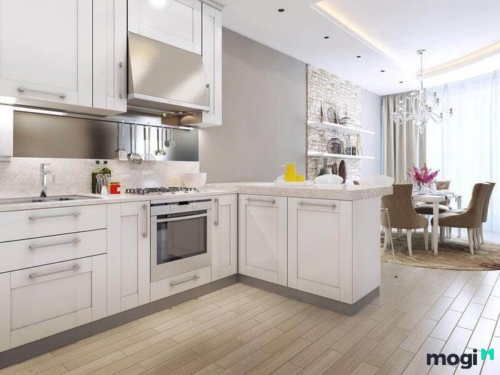 Phòng Bếp Mang Đậm Phong Cách Tân Cổ Điển