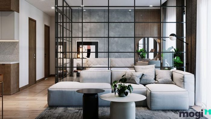 Mẫu thiết kế nội thất chung cư 70m2 tối ưu diện tích sử dụng