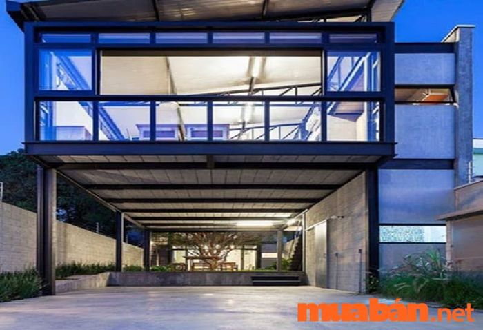 Mẫu nhà xưởng đơn giản lắp ghép tiền chế