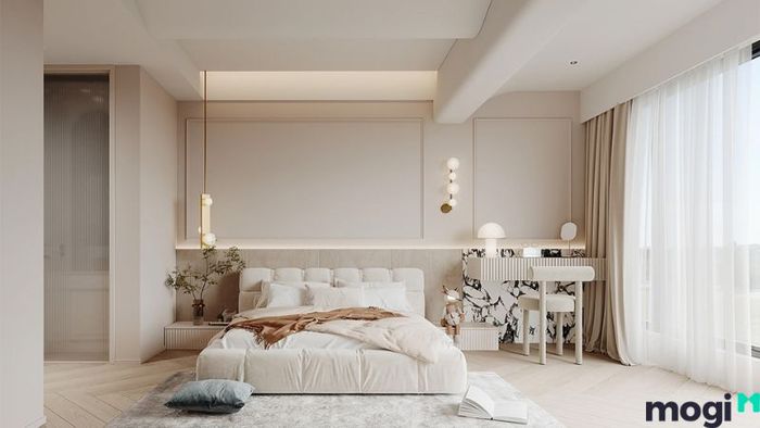 Mẫu thiết kế nội thất chung cư 70m2 hiện đại và tinh tế