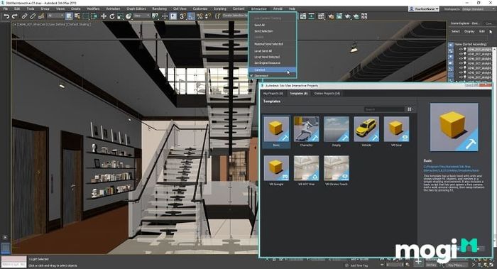 Phần mềm thiết kế nội thất trực tuyến Autodesk 3Ds Max