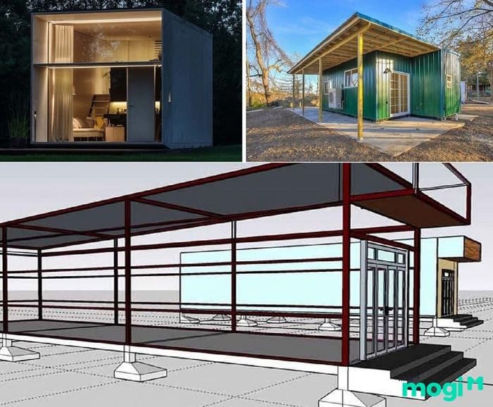 Nhà tiền chế 50m2 đang ngày càng trở nên phổ biến