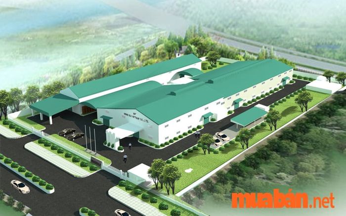 Mẫu nhà xưởng đơn giản 1200m2