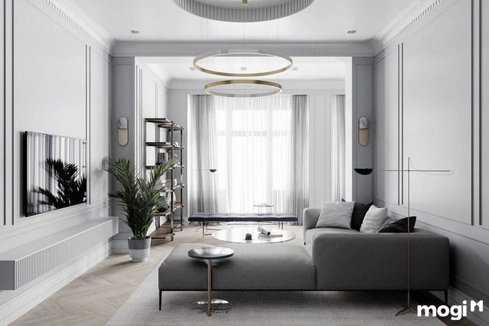 Mẫu Nội Thất Chung Cư Tân Cổ Điển Kết Hợp Hiện Đại