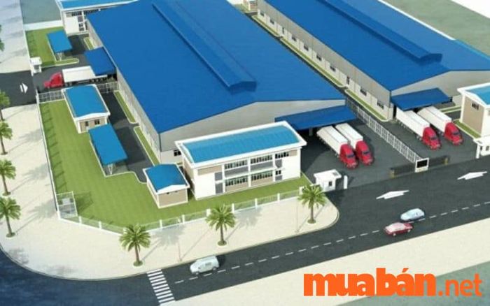 Mẫu nhà xưởng đơn giản 800m2