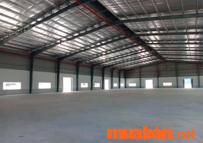 Mẫu nhà xưởng đơn giản 100m2
