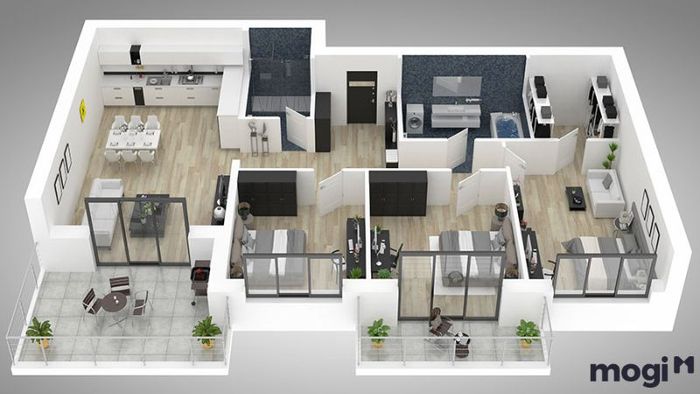 Thiết kế bản vẽ 3D chi tiết