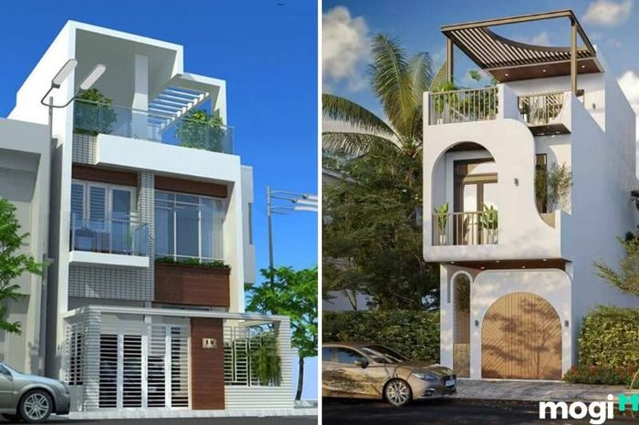 Mẫu thiết kế nhà ngang 6m dài 20m 3 tầng