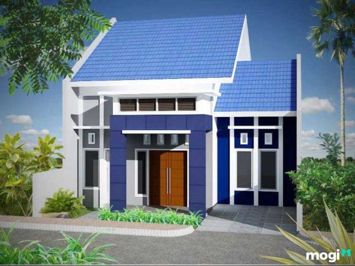 Nhà cấp 4 mái tôn với mái giả ngói