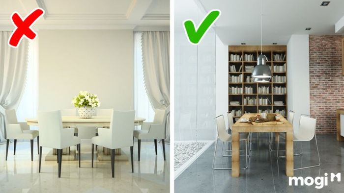 Những điểm cần lưu ý trong quy trình thiết kế nội thất
