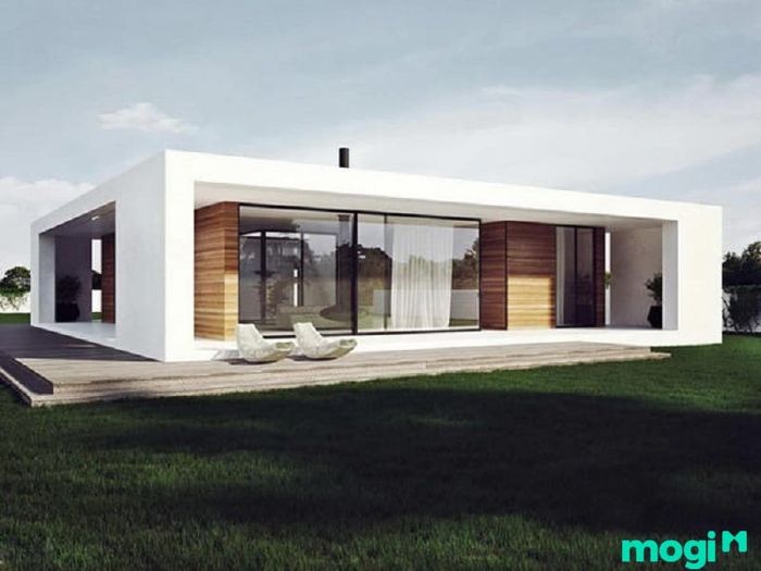 Mẫu nhà kính 1 tầng đẹp tham khảo mẫu số 2
