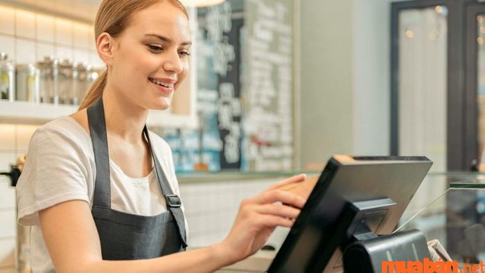 Mô tả công việc thu ngân nhà hàng trong giai đoạn ghi nhận thông tin đơn hàng