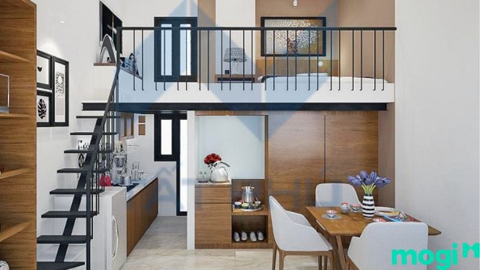 ván lót sàn gác lửng