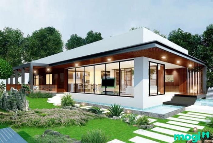Mẫu nhà kính 1 tầng đẹp phải đảm bảo kính có độ dày phù hợp